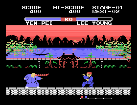 Yie Ar Kung-Fu 2 Screenshot 1